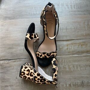 INC International Concepts Leopard Print Heels